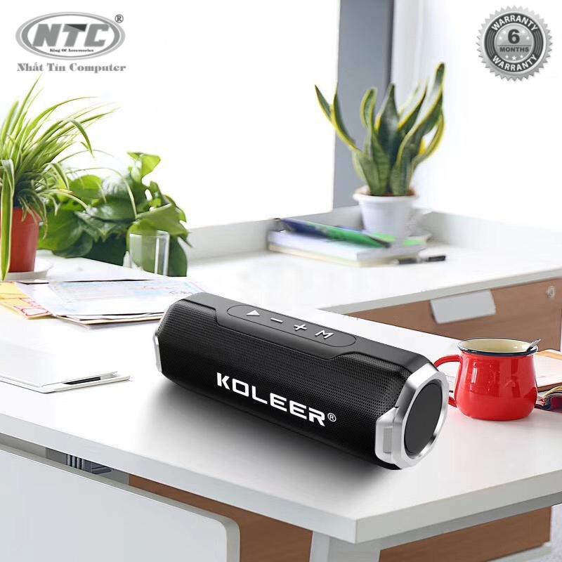 Loa bluetooth KOLEER S218 công suất 10W bass cực mạnh siêu hay - hỗ trợ thẻ nhớ/USB/AUX/FM (Màu ngẫu nhiên)