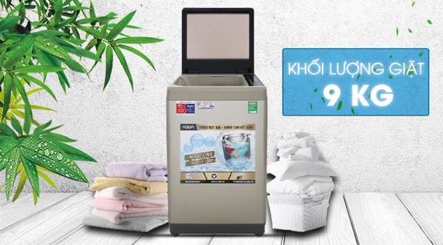 Máy giặt Aqua 9 Kg AQW-U91CT N (Miễn phí giao tại HCM-ngoài tỉnh liên hệ shop)