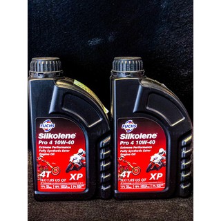 Dầu nhớt Fuchs Silkolene Pro 4 10W40 1L, hàng cao cấp nhất cho mọi loại xe