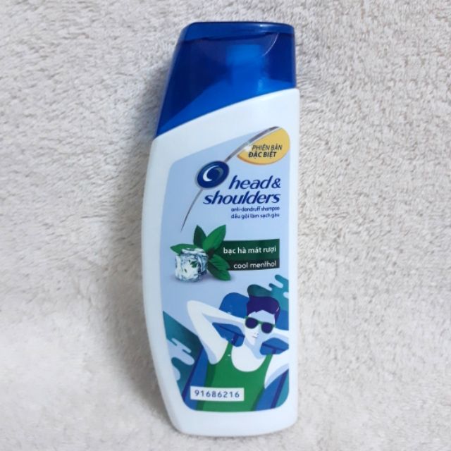 Dầu Gội Đầu Head & Shoulders Sub Zero 70Ml Bạc Hà Mát Lạnh Sạch Gàu head&shoulders Thái Lan Cho Nam 