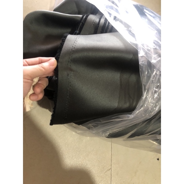 Rèm vải màu xám chì   cao cấp ,chống nắng cản sáng 99%