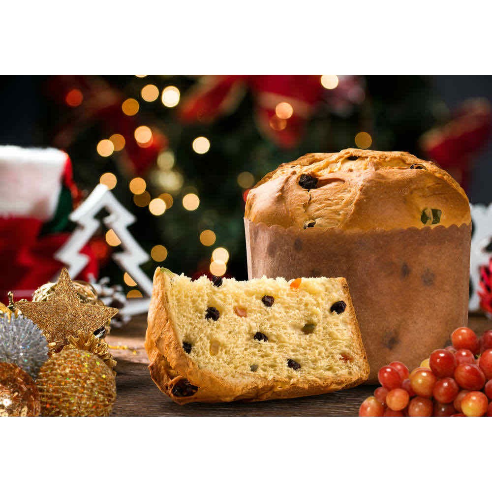 Bánh Mì Gan Panettone Madi Italian Cake Nhập Khẩu Ý (1000g)