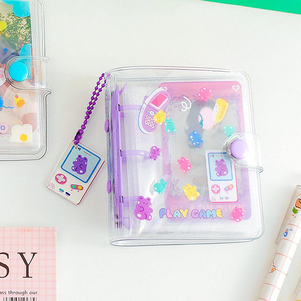 Album ảnh thẻ polaroid thần tượng PVC Kawaii trang trí nhiều màu