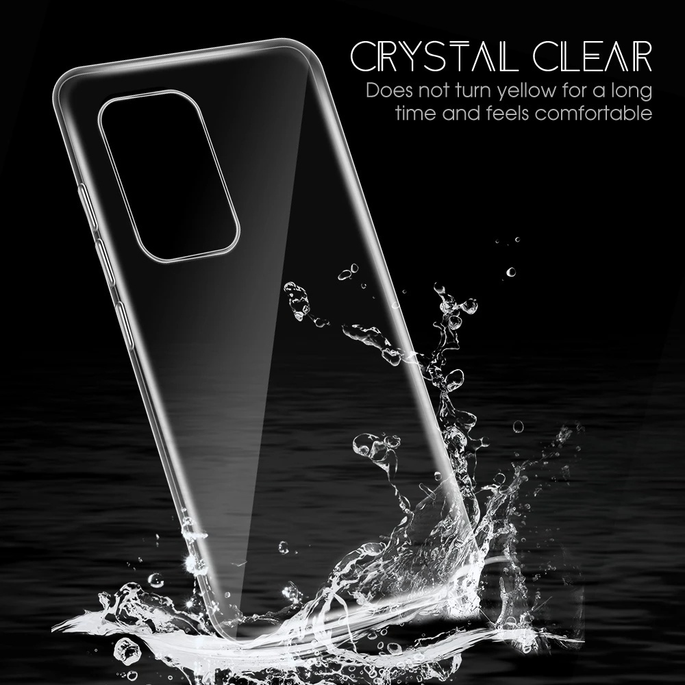 Vỏ điện thoại OPPO A98 A78 5G A77s A17 A17K A76 A96 A77 A57 A95 A55 A16K A16 A74 A54 A94 A15 A15s A53 A52 A72 A92 A5 A9 2020 A12 A5s A12e A3s Ốp Lưng Dẻo Trong Suốt Cho