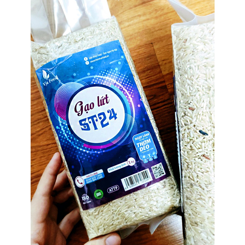 Gạo Lứt Hữu Cơ ST24 Việt Nhật [1kg] | BigBuy360 - bigbuy360.vn