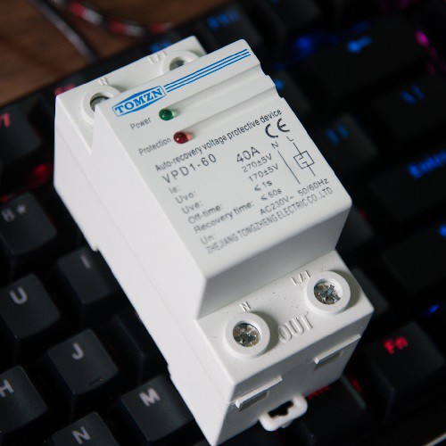 APTOMAT BẢO VỆ QUÁ ÁP-SỤT ÁP 40A