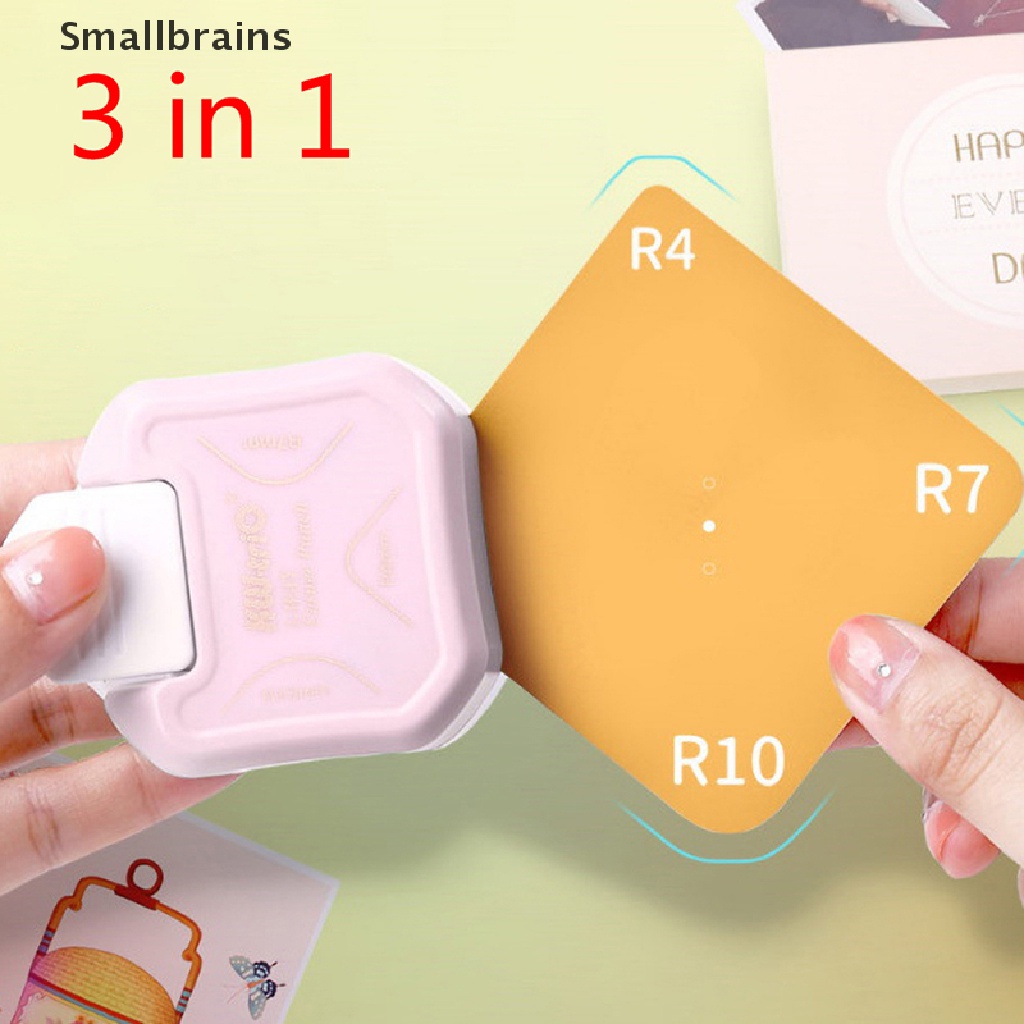 Dụng Cụ Cắt Góc Tròn Mini 3 Chiều DIY Tiện Dụng