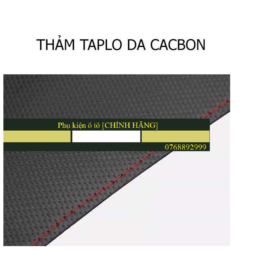 Thảm taplo Innova 2017-2021da Cacbon chống nóng, chống chói - Giá tại xưởng