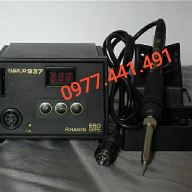 Trạm hàn Hakko 937 Nhật dùng lướt mới 95%