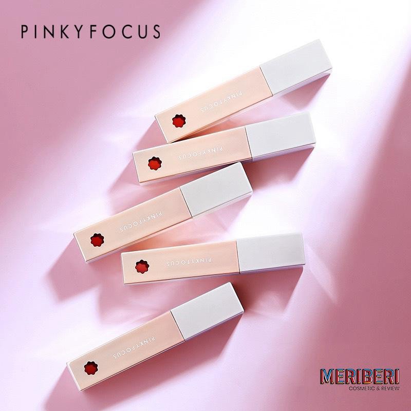 🔥Son tint Pinky Focus (đánh lòng môi) Hương Đào thơm mát dịu dàng siêu thích, màu son dễ dùng & ít trôi nk032