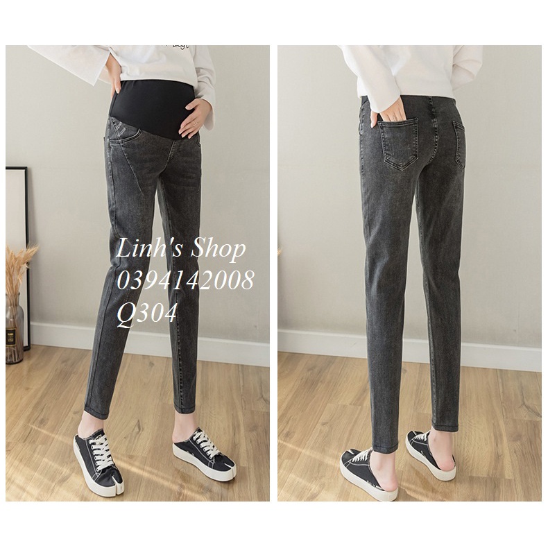 Quần Jean Bầu Q304
