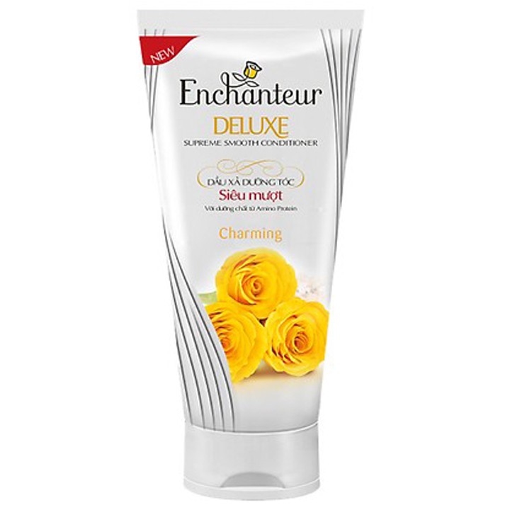 Dầu xả dưỡng tóc siêu mượt Enchanteur Charming 180g