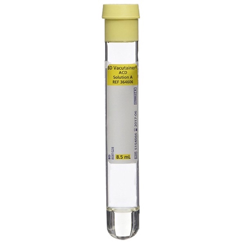 HÀNG CHUẨN Ống nghiệm lấy máu chân không ACD A làm PRP