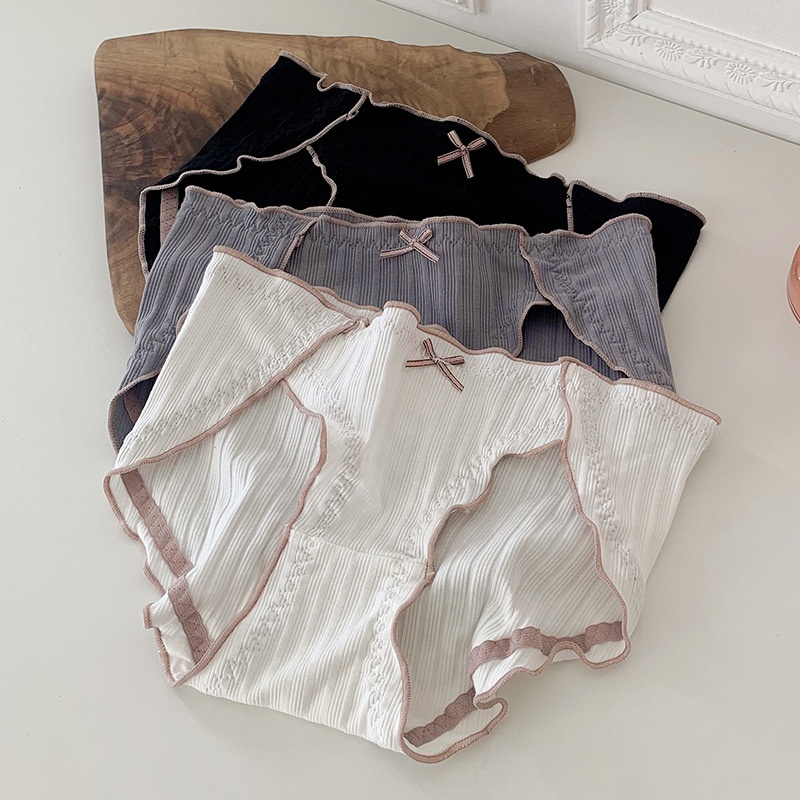 Mới Quần Lót cotton Không Đường May Thoáng Khí Cho Nữ