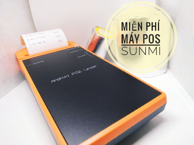 Free | Grab & Now | Máy POS Cầm Tay Tích Hợp Đơn Vị Vận Chuyển | BigBuy360 - bigbuy360.vn