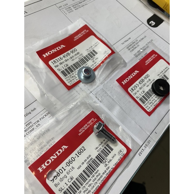 Ốc Khâu và cao su bô