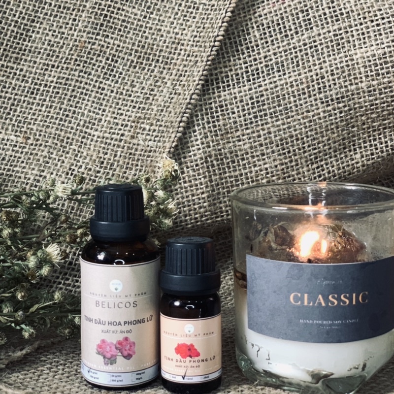 Tinh Dầu Hoa Phong Lữ nguyên chất 30ML - Nguyên liệu nến thơm