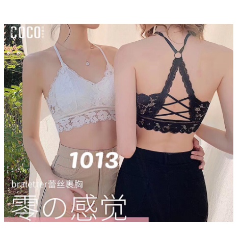 Hàng cao cấp - Áo bra ren hoa đệm bàn tay nâng ngực MS1013