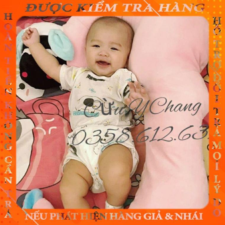 Gối cừu đa năng cho bé, goi cuu da nang, gối chữ c ngược hàn quốc, goi chu c nguoc vokhai