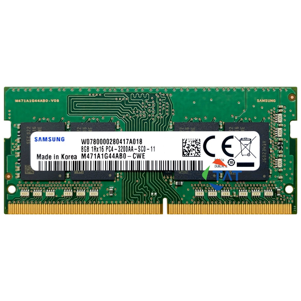 Ram Laptop DDR4 8GB Samsung 3200MHz Chính Hãng - Mới Bảo hành 36 tháng