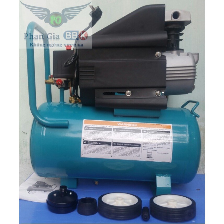 MÁY NÉN KHÍ TMAX 24L 2.5 HP 100% DÂY ĐỒNG ITALY TECNOLOGY