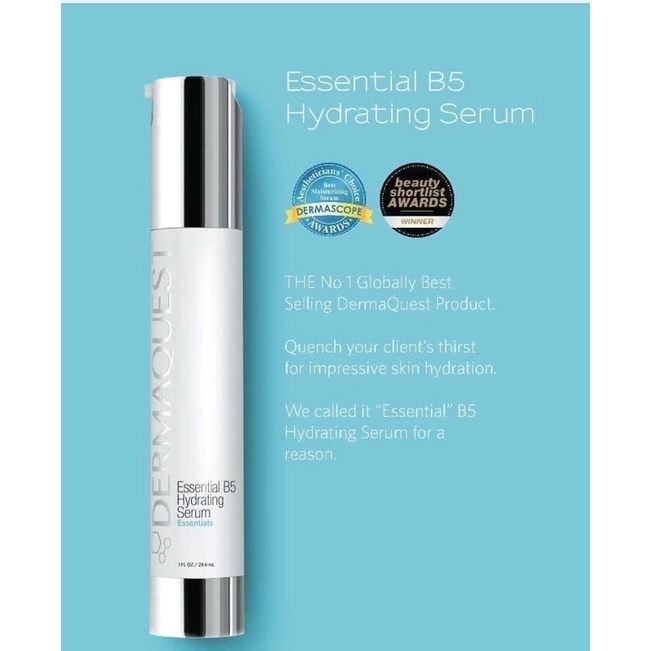 Tinh chất serum phục hồi da Dermaquest essential b5 hydrating