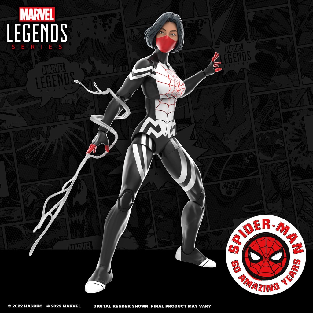 🌟Marvel’s Silk & Dr. Octopus🌟Mô hình HasbroϟMarvel Legends Series 6-inchϟSpider-Man 60th Anniversary