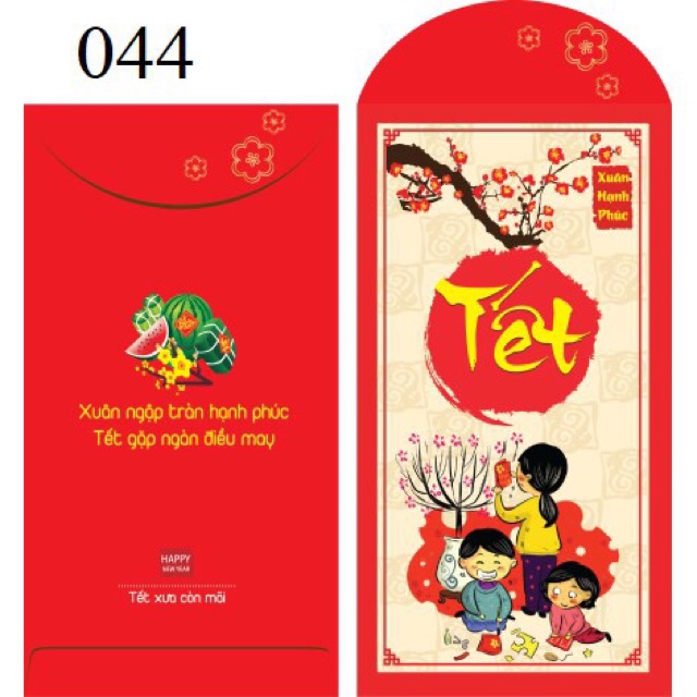 Lì xì tết 2018 (gói 6 bao)