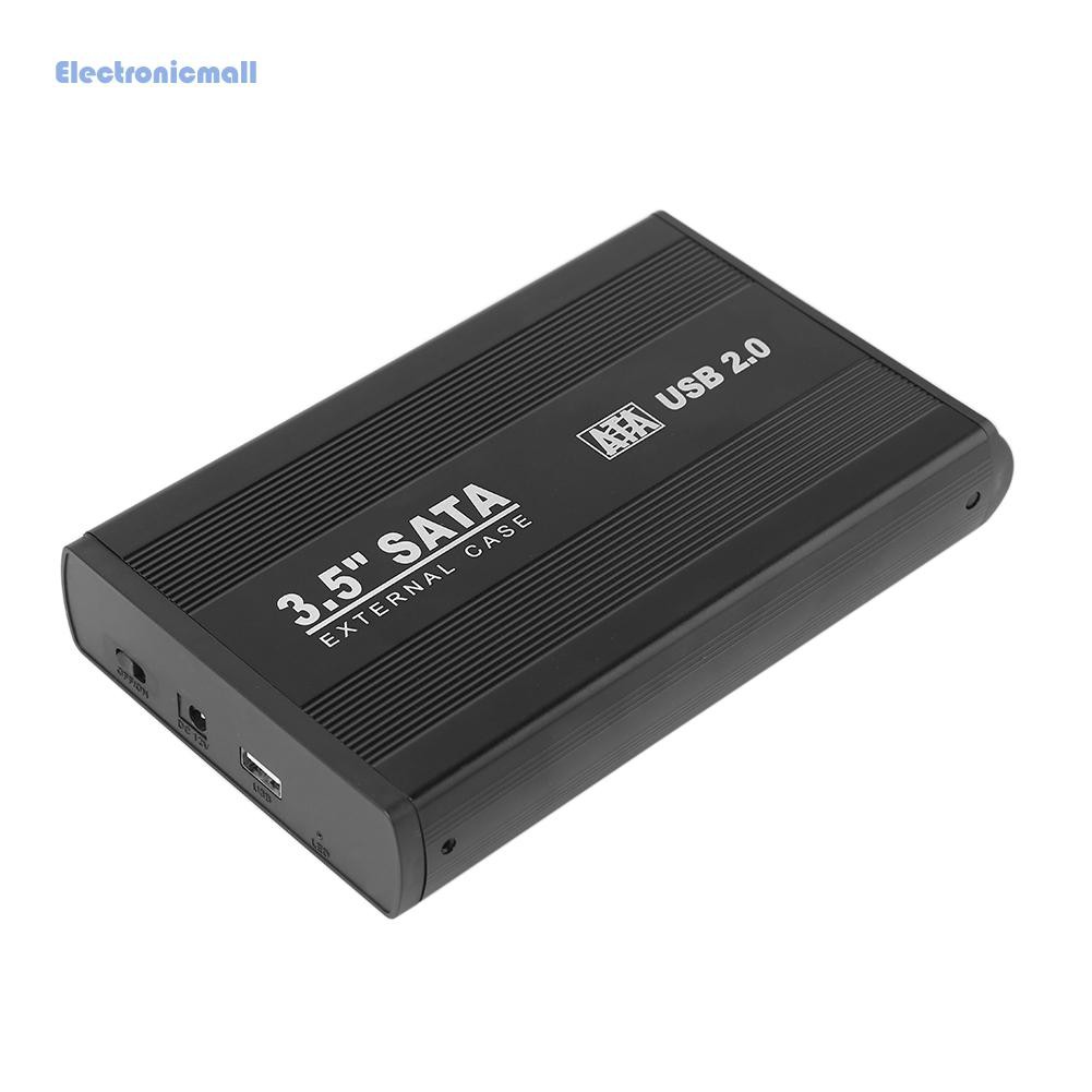 1 Hộp Ổ Cứng Ngoài Usb 2.0 3.5 Inch Sata