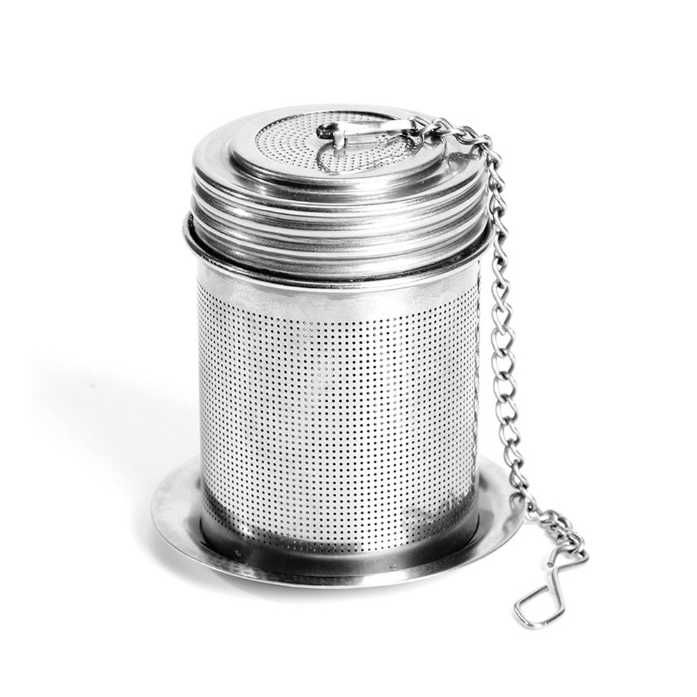 Set 1 / 2 Bộ Lọc Trà Bằng Thép Không Gỉ 18 / 8 Có Móc Kéo Dài Tiện Dụng