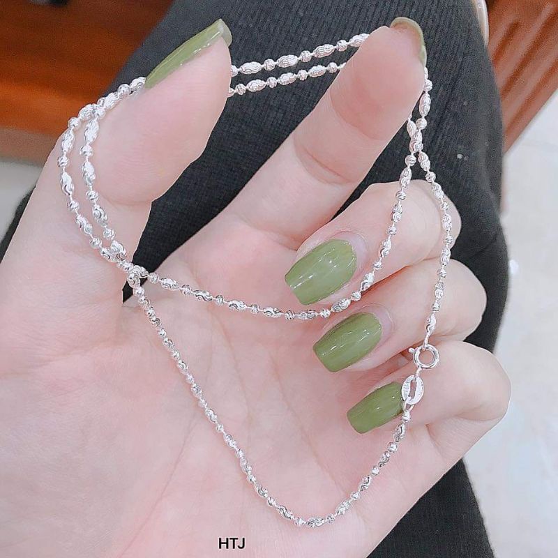 Dây chuyền bi bạc