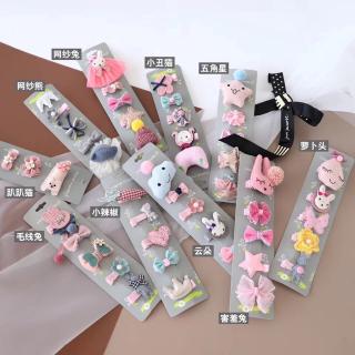 Bộ kẹp tóc công chúa dễ thương cho bé gái