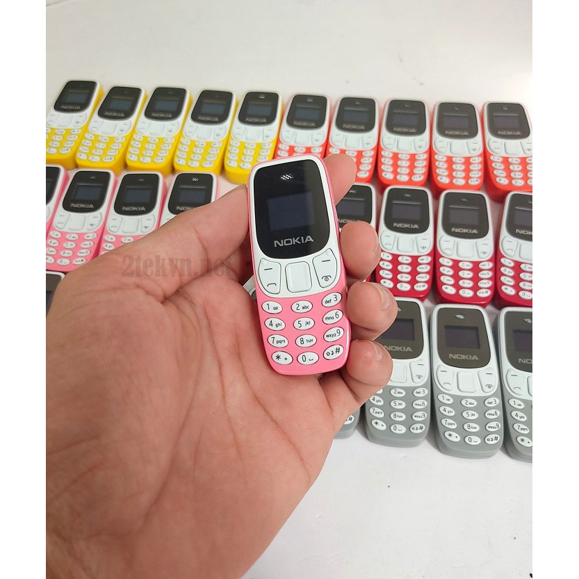 Điện thoại mini siêu nhỏ 2 sim, 1 thẻ nhớ cực dễ thương