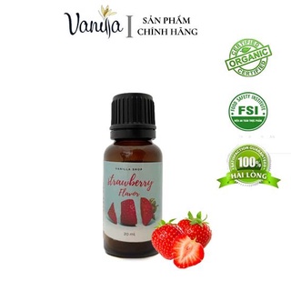 Hương Dâu Tan Trong Nước - Hương Liệu Thực Phẩm - Hương Liệu Hàn Quốc 20gr