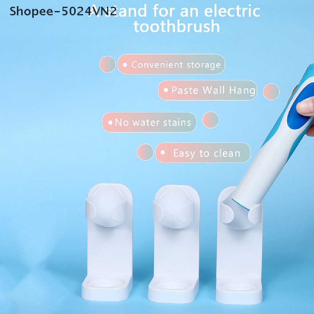Giá đỡ bàn chải điện gắn tường