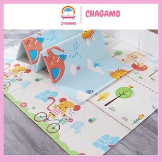 Thảm xốp xpe 💖chagamo💖 gấp gọn m8*2m chống trơn trượt, chống thấm