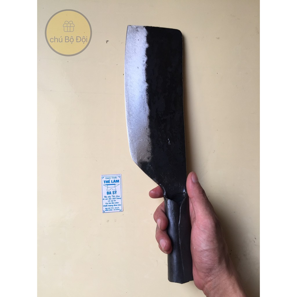 Dao phớ to chặt thịt gà làng nghề Đa Sỹ 35 cm