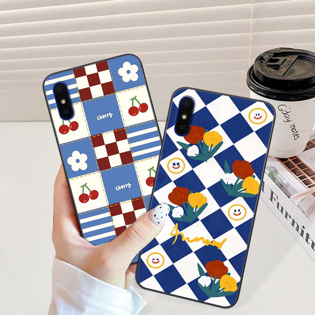Ốp Xiaomi Redmi 7A / 8A / 9A họa tiết hoa, gấu thời trang, ốp dẻo bền đẹp