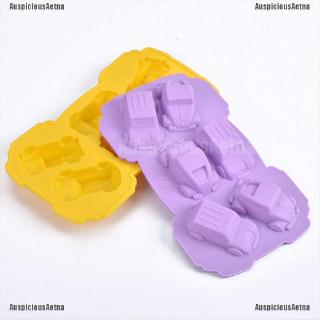 Khuôn Silicone tạo hình xe hơi trang trí bánh