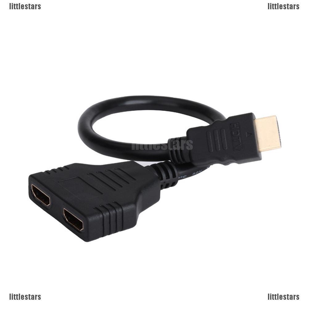 Đầu cắm chia cổng HDMI 1080P 1 đầu vào 2 đầu ra tiện dụng