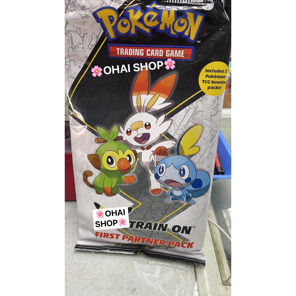 First Partner Pack Thẻ Bài Pokemon TCG Phiên Bản Đặc Biệt Chính Hãng PHIÊN BẢN THÁNG 3