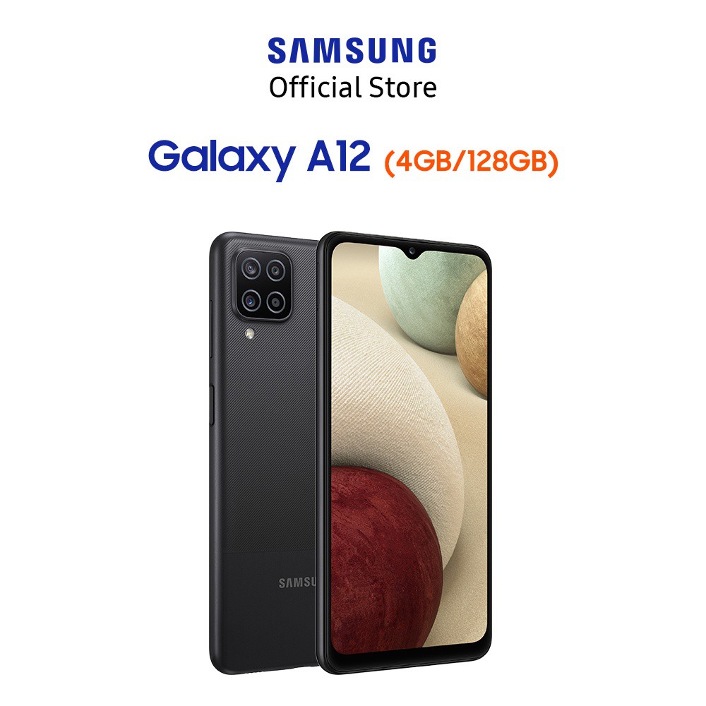 Điện Thoại Samsung Galaxy A12 (4GB/128GB) - Hàng Chính Hãng