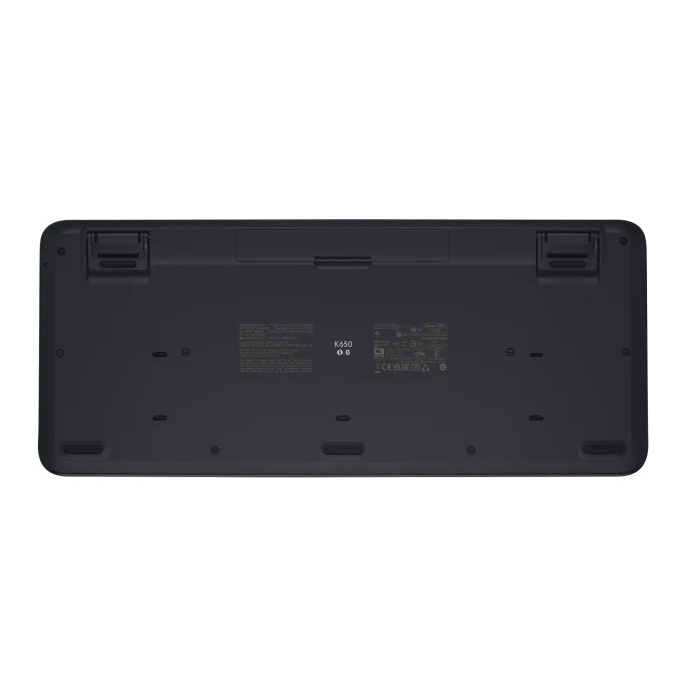 Bàn phím không dây có kê tay Logitech K650 - Bluetooth/2.4Ghz - Hàng chính hãng