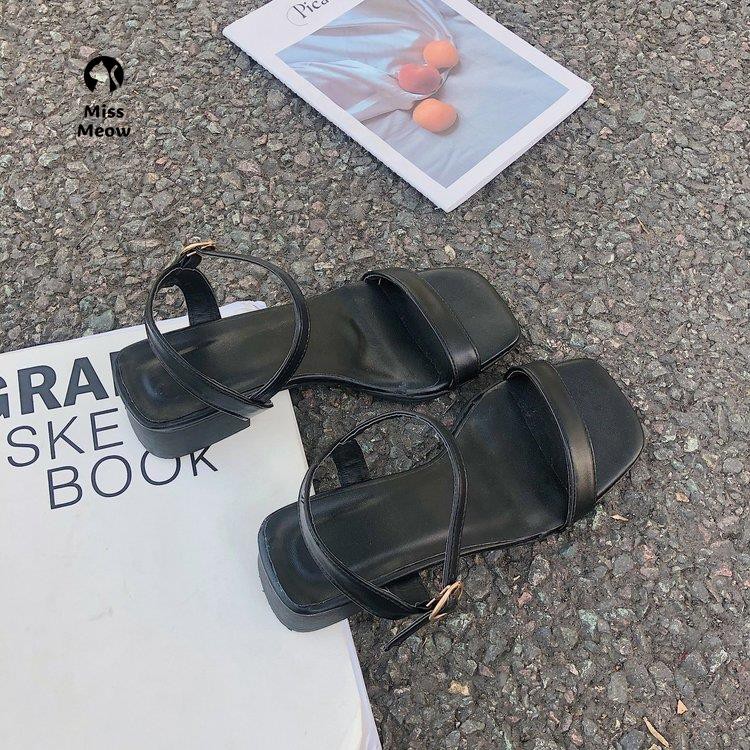 Miss Meow Xăng đan Đế Thấp Thời Trang Dành Cho Nữ | BigBuy360 - bigbuy360.vn