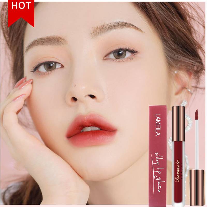 Son môi 6 màu tùy chọn chống nước lâu trôi tiện dụng