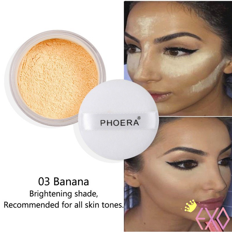 [Hàng mới về] Phấn phủ kiềm dầu làm sáng da và che phủ mụn Phoera | BigBuy360 - bigbuy360.vn