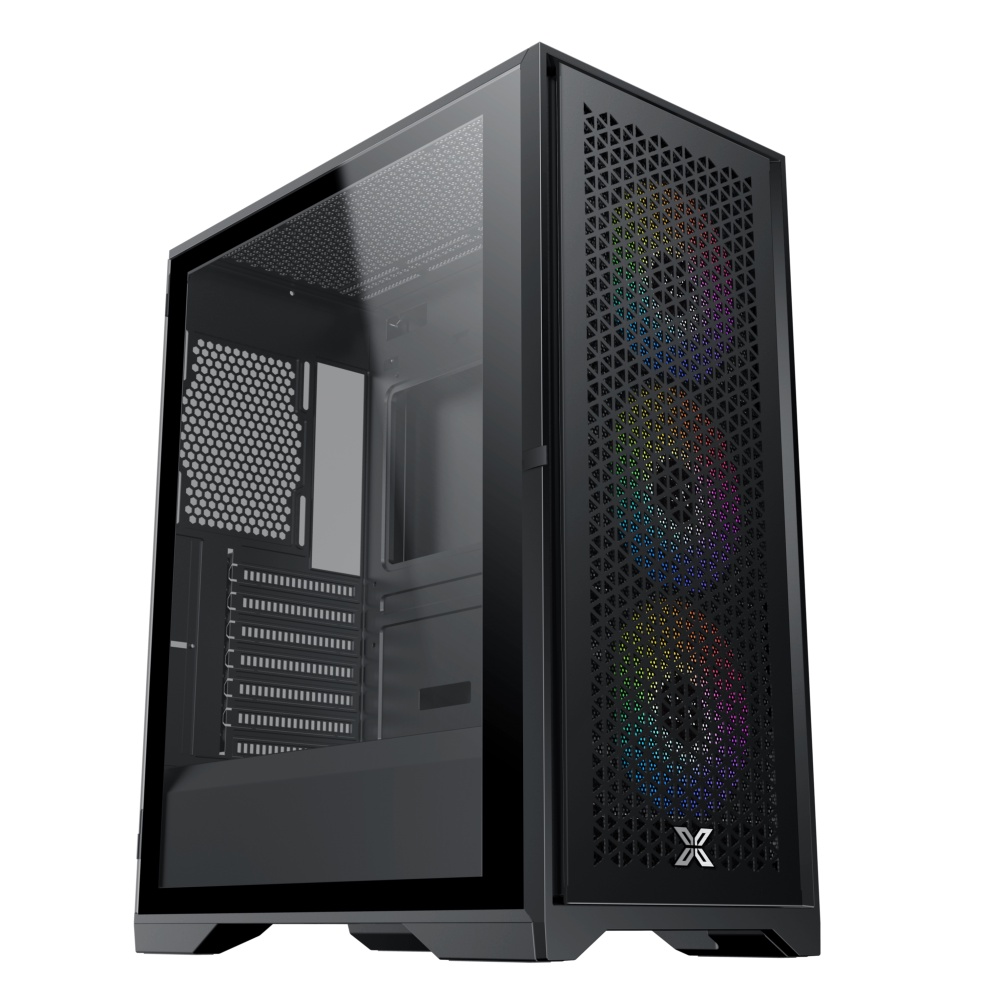 XIGMATEK LUX S 3FX (EN47840) - PREMIUM GAMING ATX, KÈM 03 FAN XIGMATEK X22ARGB