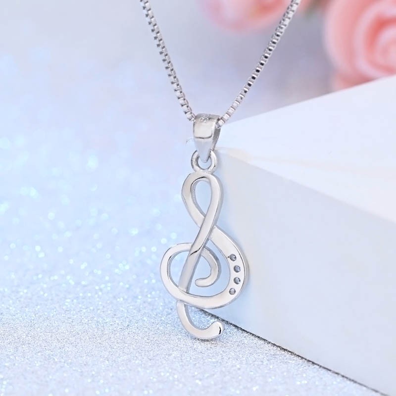 Dây chuyền khoá sol đính đá
