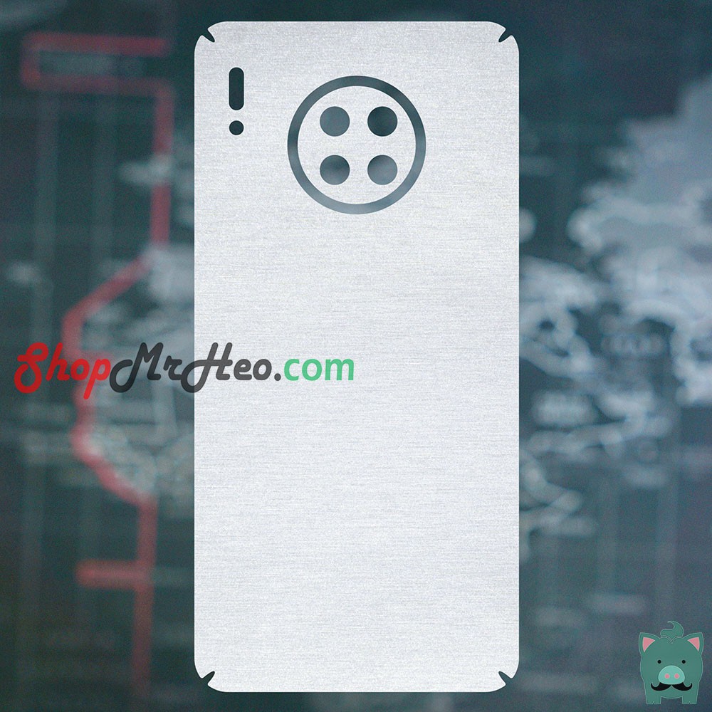 Skin Dán Mặt Sau Lưng Vân Nhôm Huawei Mate 30 - Mate 30 Pro