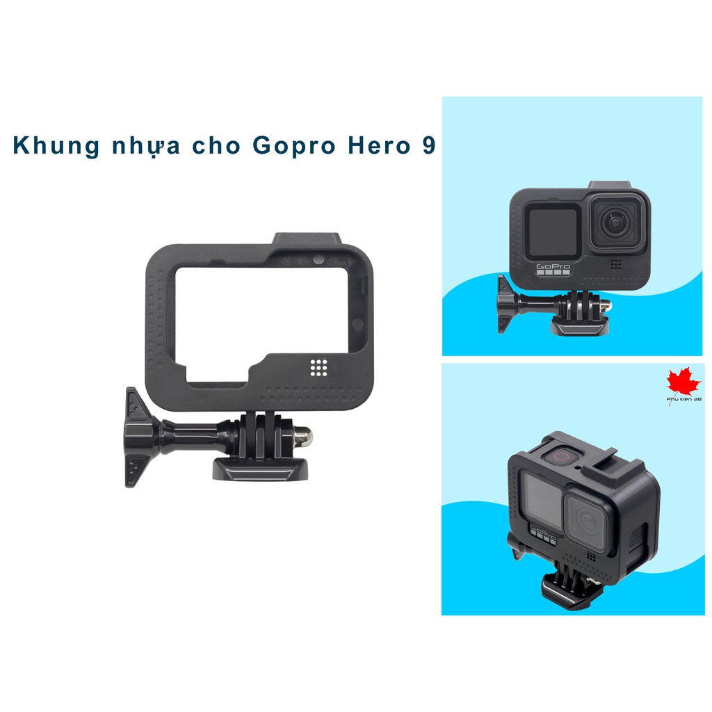 [ GOPRO HERO 9 ] Khung viền nhựa cho GOPRO HERO 9